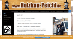 Desktop Screenshot of holzbau-peichl.de